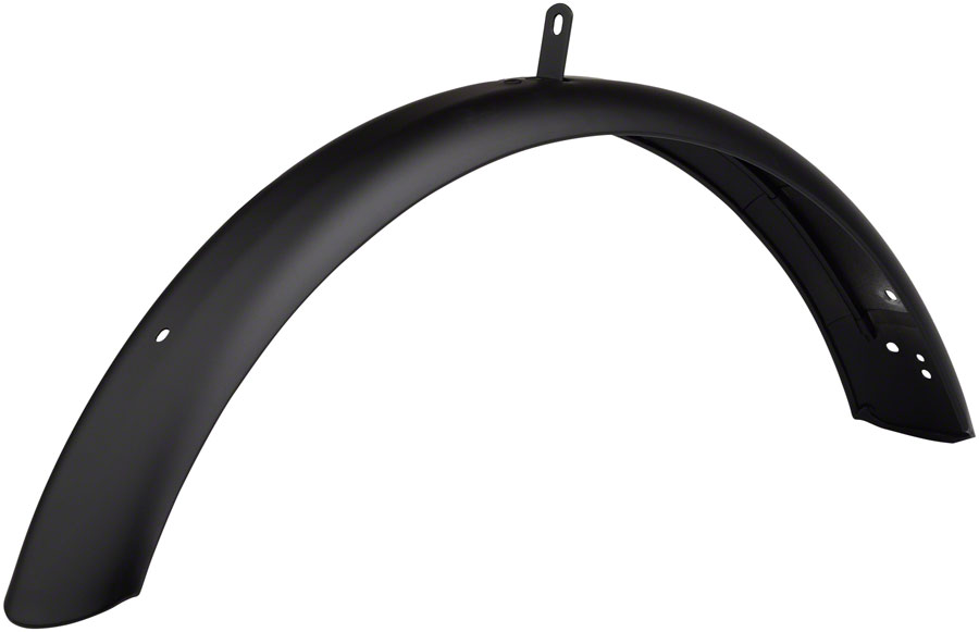 Benno Boost Front Fender - 24", Headlight Hole, 2020+, Black