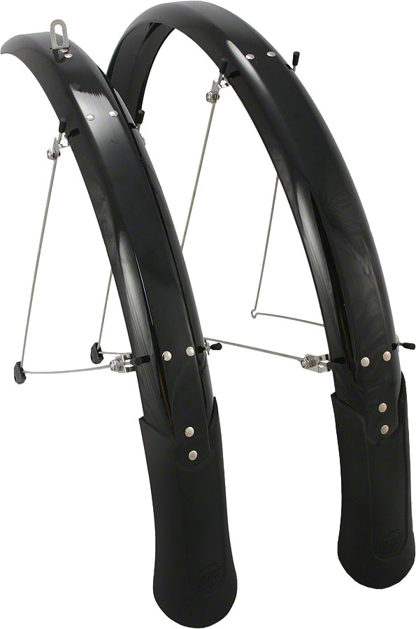 Planet Bike Cascadia 29" x 65 Fender Set: Black (29 x 1.5-2.0)