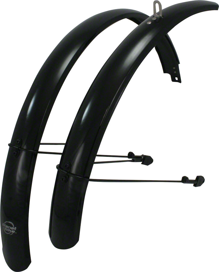 Planet Bike Full 700c x 45 Fender Set: Black (700c x 25-35)