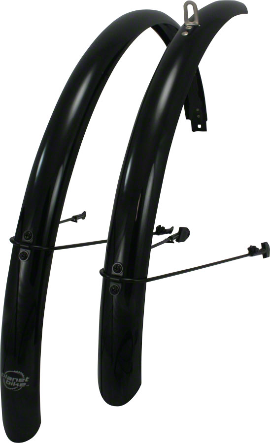 Planet Bike Full 26" x 60 Fender Set: Black (26 x 1.4-1.9)