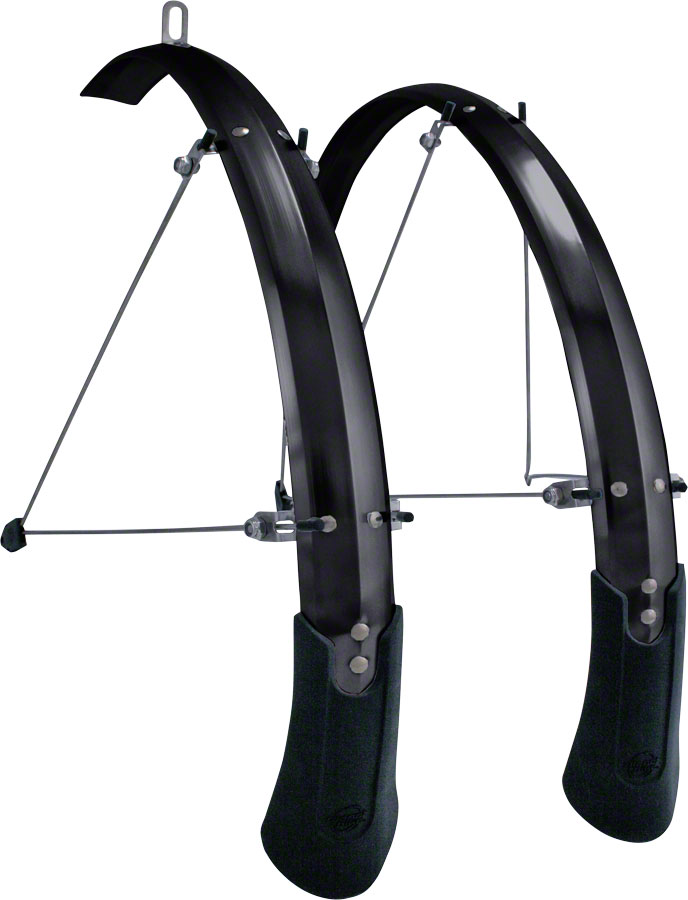 Planet Bike Cascadia ALX 27.5" x 60 Fender Set: Black (27.5 x 1.4-1.9)