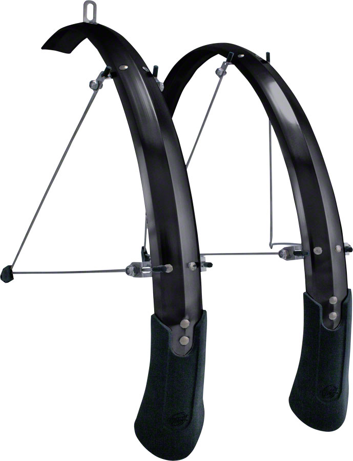 Planet Bike Cascadia ALX 26" x 60 Fender Set: Black (26 x 1.4-1.9)