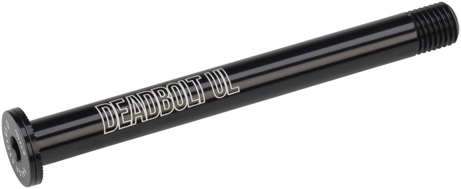 Salsa Deadbolt Ultralight Thru-Axle, Front, 15mm Axle Diameter, 135mm Length, 1.5 Thread Pitch, 12mm Thread Length 