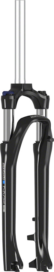 SR Suntour NVX HLO Suspension Fork - 700c, 63mm, 1 1/8" Threadless, QR x 100mm, Disc, Black