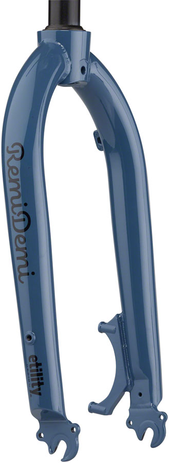 Benno RemiDemi Replacement Fork - Aluminum, Pigeon Blue, QR, 20", Post Mount, 2020-21