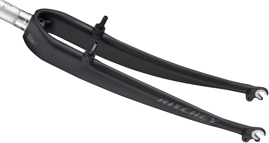 Ritchey Comp Carbon CX Fork - 700c, QR, 1-1/8", Aluminum Steerer, Canti Brakes, UD Matte Black 