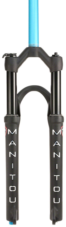 Manitou Markhor Suspension Fork - 29", 100 mm, 9 x 100 mm, 51 mm Offset, Matte Black