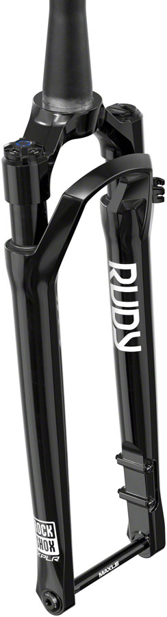 RockShox RUDY Ultimate XPLR Race Day 2 Suspension Fork - 700c, 40 mm, 12 x 100 mm, 45 mm Offset, Gloss Black, A2 