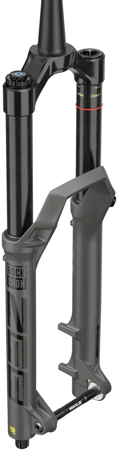 RockShox ZEB Ultimate Charger 3 RC2 Suspension Fork - 27.5", 180 mm, 15 x 110 mm, 44 mm Offset, Gray, A2 