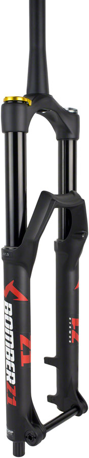 Marzocchi Bomber Z1 Coil Suspension Fork - 29", 160 mm, 15 x 110 mm, 44 mm Offset, Black, GRIP, Sweep Adjust, Kabolt 