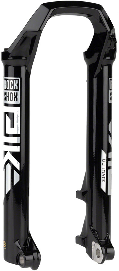 RockShox Lower Leg - Pike Ultimate C1+/Pike Flight Attendant (2023+), 27.5", 15 x 110 mm, Gloss Black (30%Off)