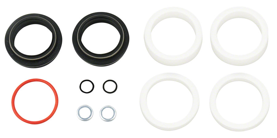 RockShox Dust Wiper Kit - 30mm Flanged Low Friction (Dust Wipers, 5mm and 10mm Foam Rings) - XC30/30Gold/30Silver/Paragon/Psylo/DUKE (7%Off)