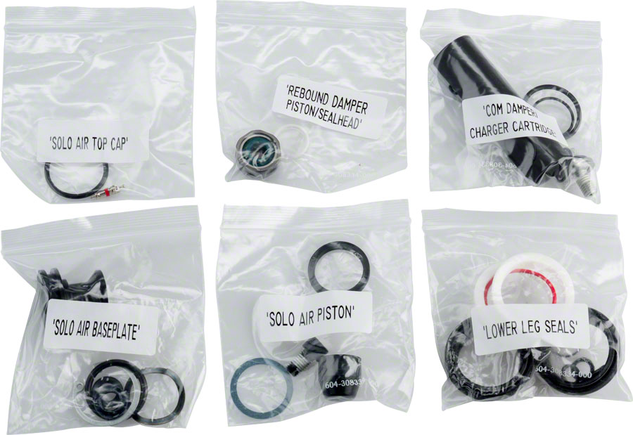 RockShox Fork Service Kit, Full: Pike, 2014+ Solo Air Upgraded 
