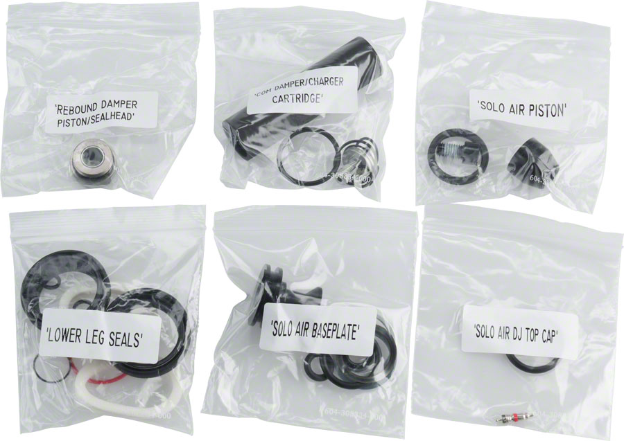 RockShox Fork Service Kit, Full: Pike DJ, Solo Air Upgraded 