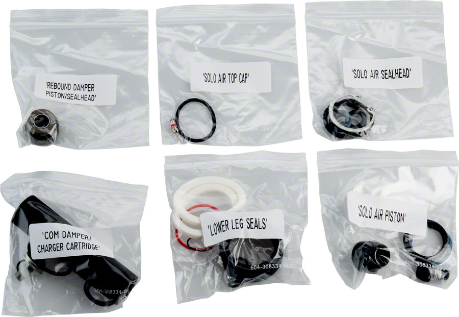 RockShox Fork Service Kit, Full: Lyrik, Solo Air, B1 