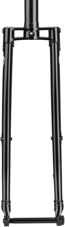 All-City Gorilla Monsoon Fork - 650b/700c, 1-1/8" Straight Steerer, 50mm offset, Thru Axle, Disc, Black