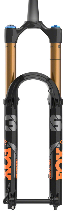 FOX 36 E-Optimized Factory Suspension Fork - 27.5", 160 mm, 15QR x 110 mm, 44 mm Offset, Shiny Black, Grip 2 