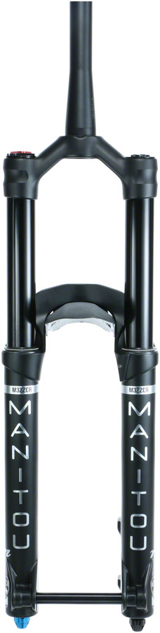 Manitou Mezzer Pro Suspension Fork - 27.5", 180 mm, 15 x 110 mm, 44 mm Offset, Black 