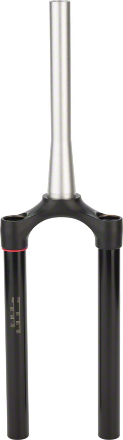 RockShox CSU, Reba Solo Air, 29", Tapered Aluminum Steerer, Diffusion Black, A7 130-150mm 