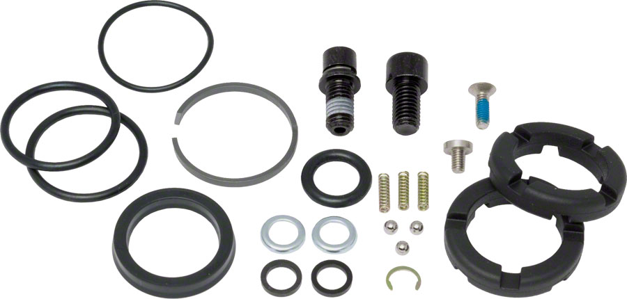 RockShox Fork Damper Service Kit: Compression/Rebound and Bottom Out Bumpers, Domain (2011-2016)