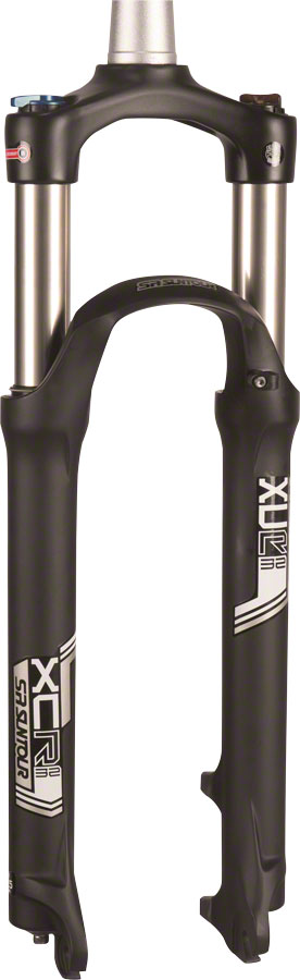 SR Suntour XCR Air LO-R Suspension Fork - 27.5", 1-1/8" Threadless Steerer, 100mm, 100x9mm, Disc, Black 