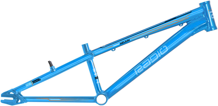 Radio Helium BMX Race Frame - Junior, 18.6" TT, Metallic Sky Blue 