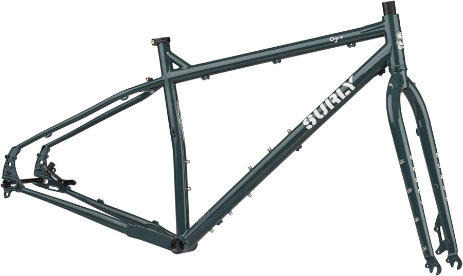 Surly Ogre Frameset - 29", Steel, Orlok's Shadow, Medium