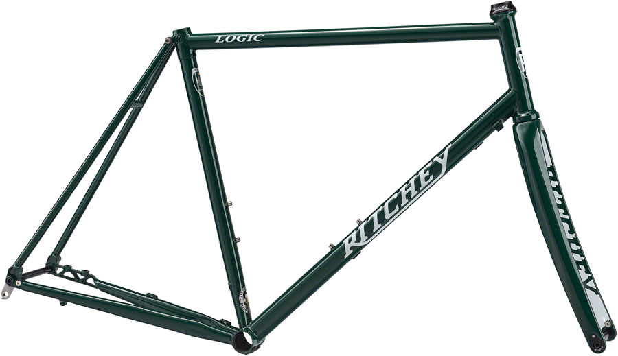 Ritchey Road Logic Disc Frameset - 700c, Steel, Green, 51cm