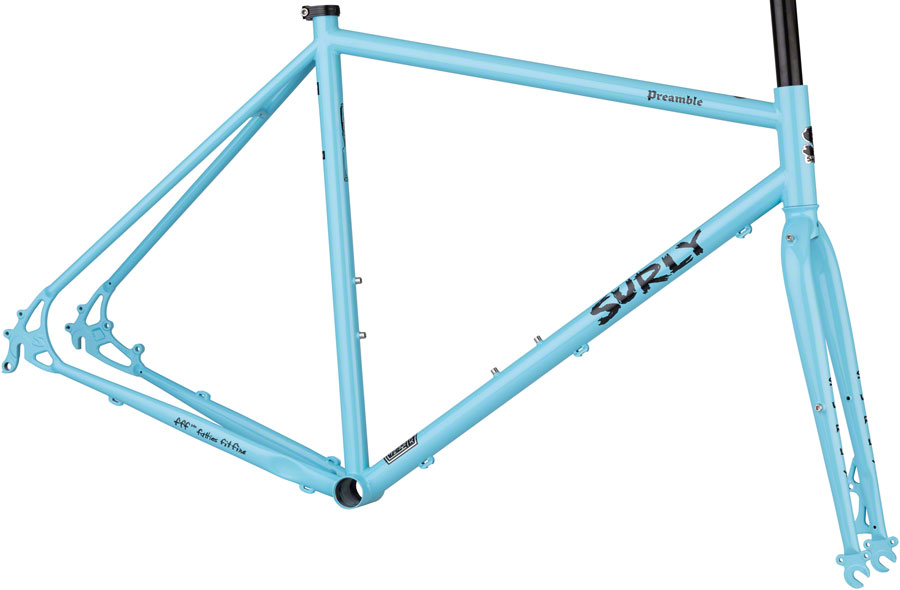 Surly Preamble Frameset - 650b, Skyrim Blue, Small 