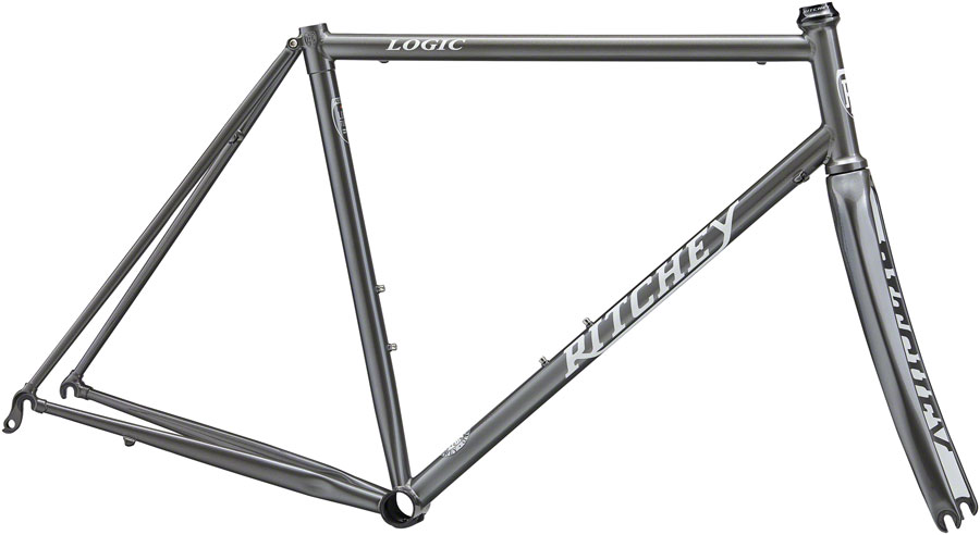 Ritchey Road Logic Frameset - 700c, Steel, Gray, 51cm