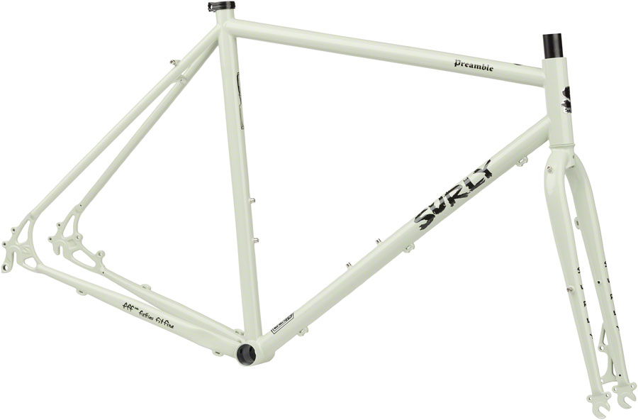 Surly Preamble Frameset - 650b, Steel, Best Buds Green, X-Small 