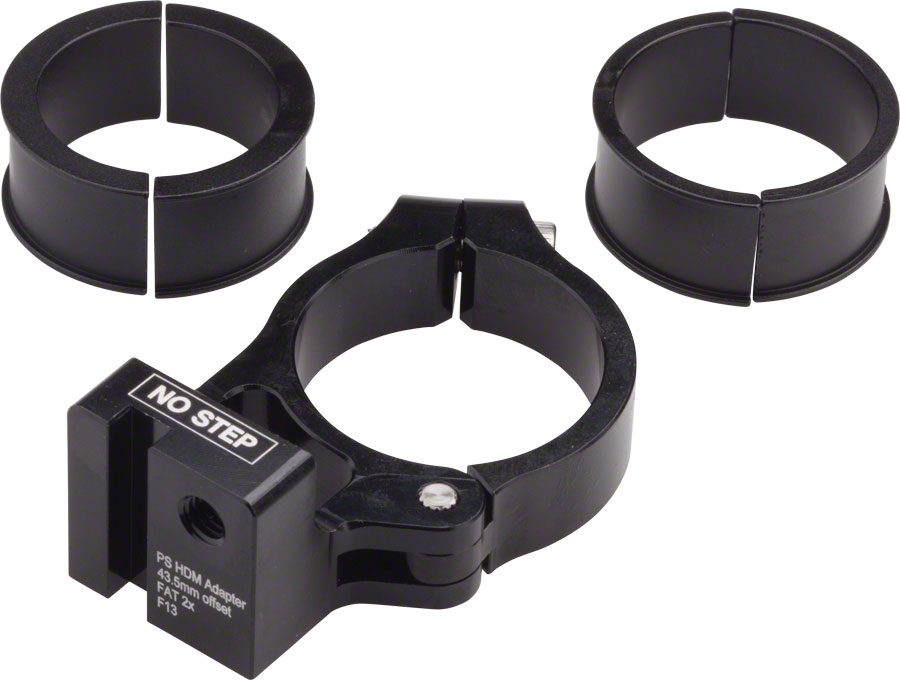 Problem Solvers Direct Mount Adaptor, 43.5mm offset, 100mm BB, 34.9mm clamp w/shims for 31.8/28.6 