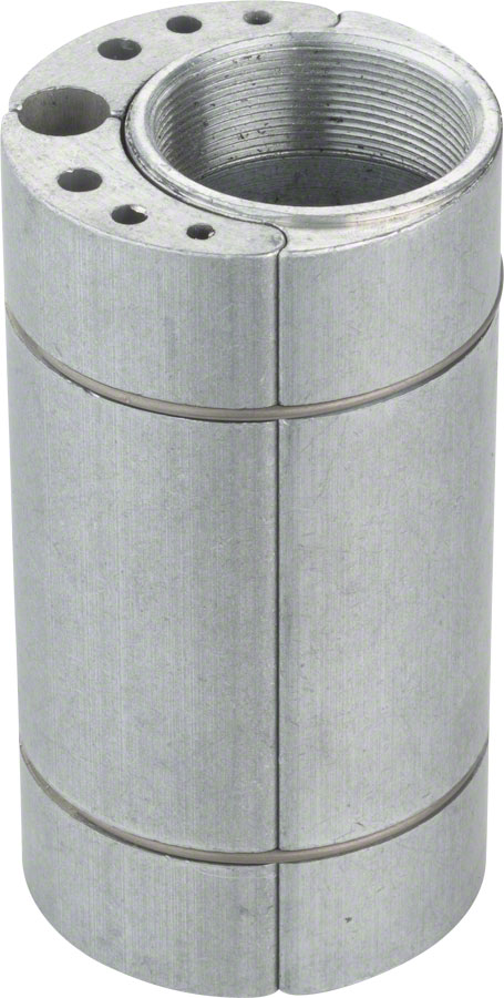 Problem Solvers Bushnell Eccentric Bottom Bracket - Classic Fat, 100mm x 54mm Silver 