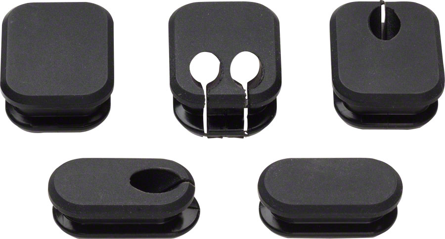 Salsa Thick Frame Plugs for Internal Cable Routing 5-pack 