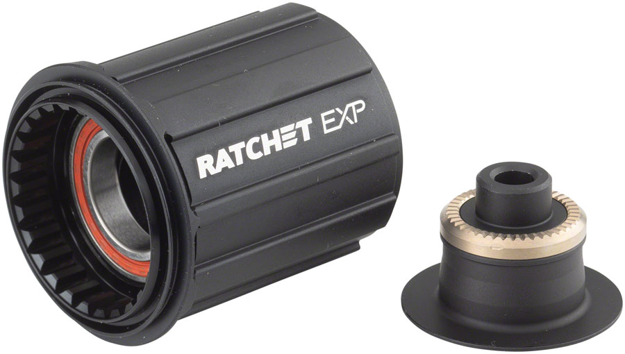 DT Swiss Ratchet EXP Freehub Body - Shimano HG 11 Road, Light, Aluminum, Sealed Bearing, QR x 130/135 mm, Kit w/ End Cap 