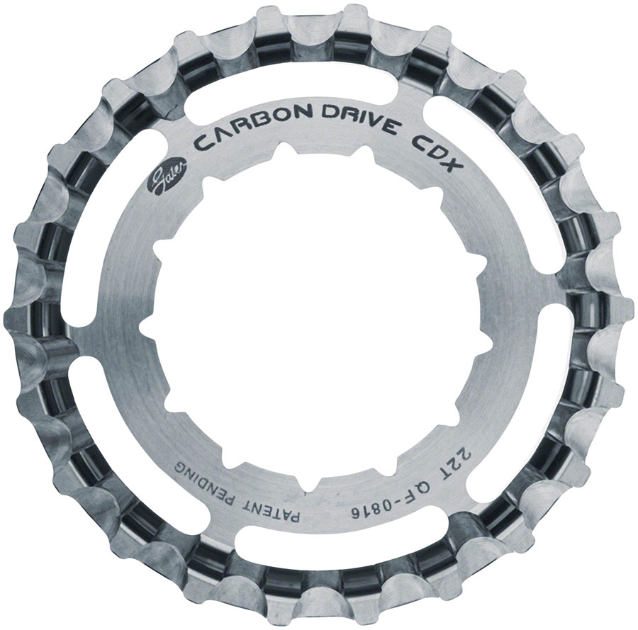 Gates Carbon Drive Cdx Exp Centerlock Rear Sprocket T Rohloff Splined Silver Bikeparts Com