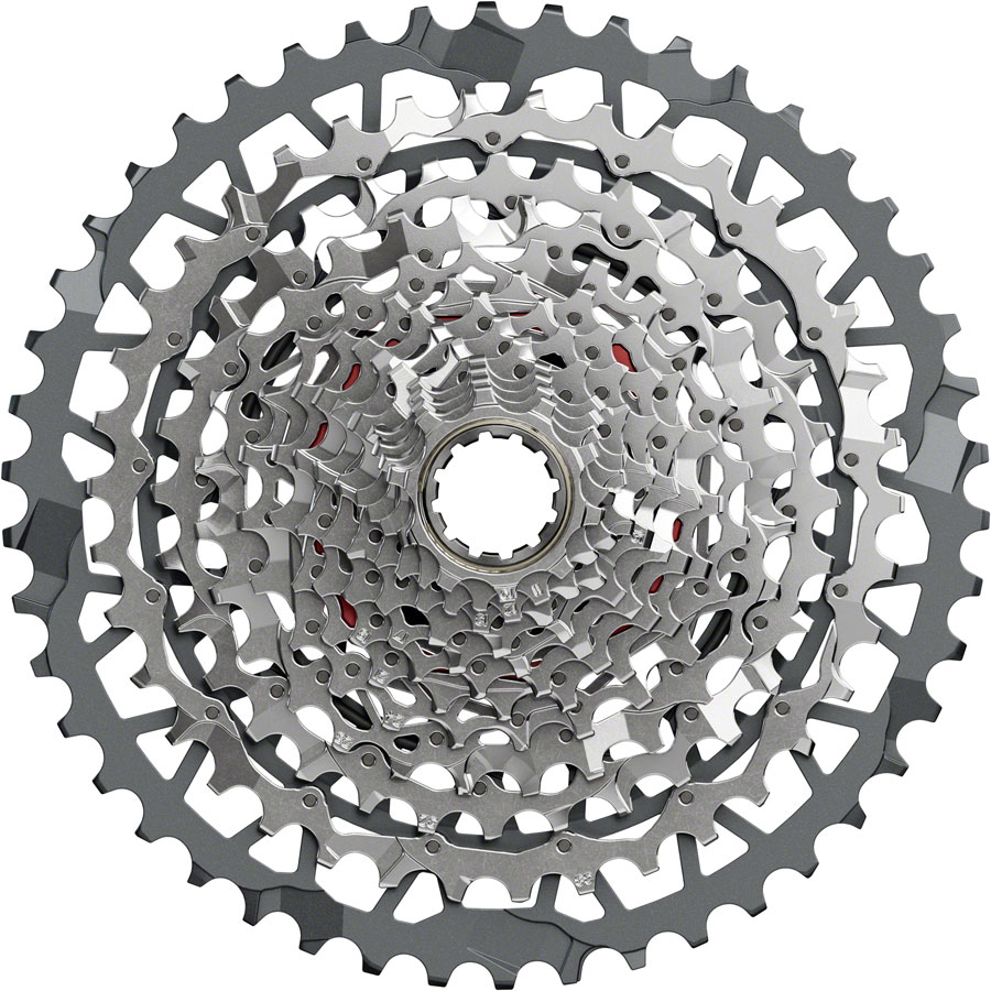SRAM Rival XPLR XG-1351 Cassette - 13-Speed, 10-46t, For XDR Driver, Silver, E1