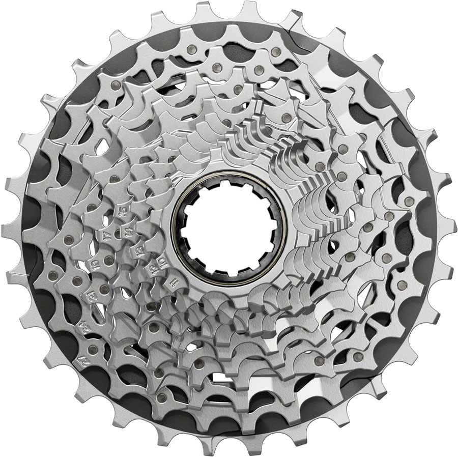 SRAM Force XG-1270 Cassette - 12-Speed, 10-30t, Silver, For XDR Driver Body, E1
