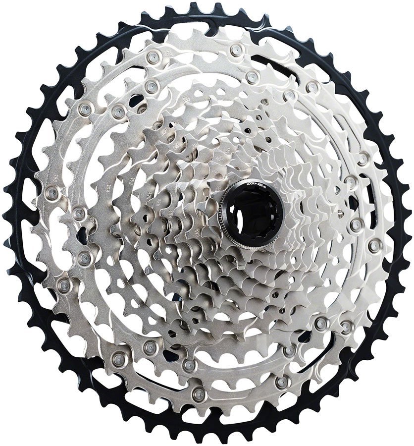 Shimano SLX CS-M7100 Cassette - 12-Speed, 10-51t, Silver/Black, Micro ...