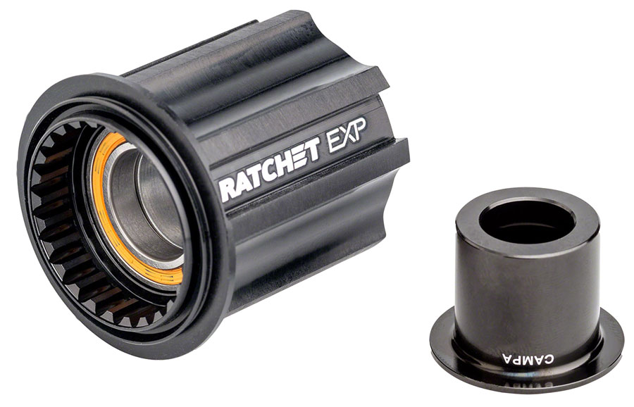 DT Swiss Ratchet EXP Freehub Body - Campagnolo 9 - 12s, Standard, Aluminum, Ceramic Bearing, Kit w/ End Cap, 12 x 142 mm 