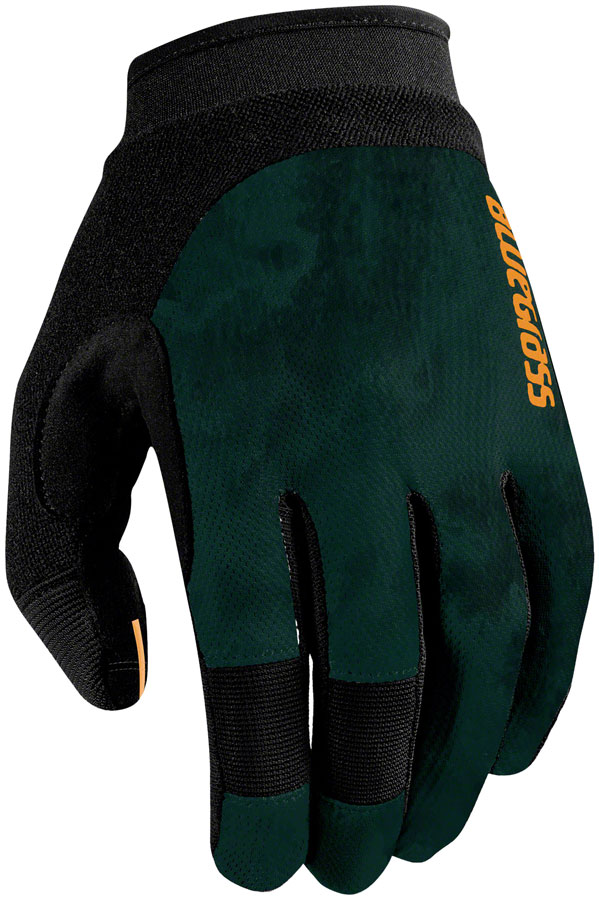 Bluegrass React Gloves - Green, Full Finger, Large 