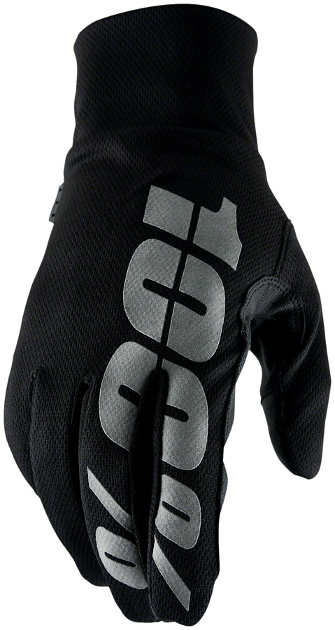 100% Hydromatic Gloves - Black, Full Finger, X-Large 