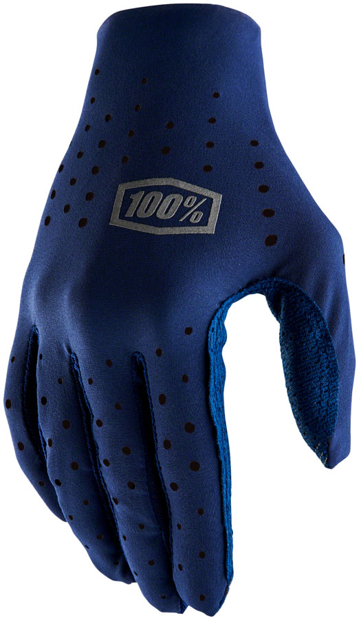 100% Sling Gloves - Navy, Full Finger, X-Large 