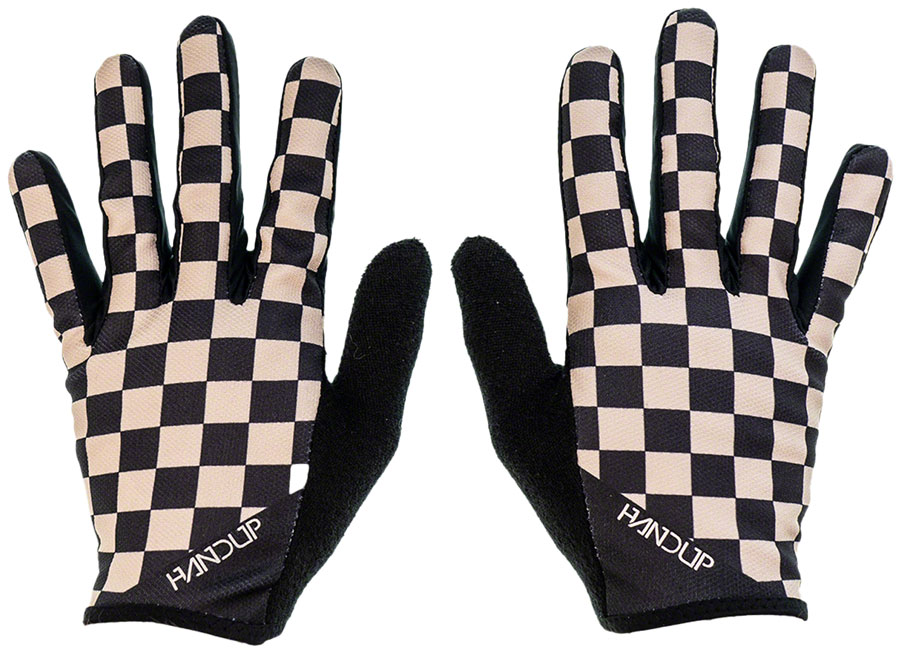 Handup Most Days Gloves - Checkered Black/Tan, Small