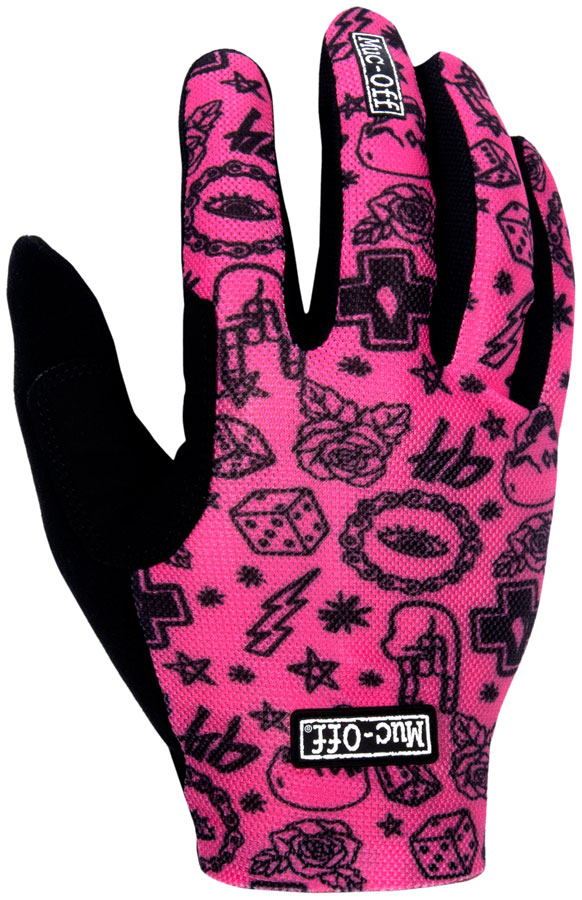 Muc-Off Summer Lightweight Mesh Rider Gloves - Pink, Large