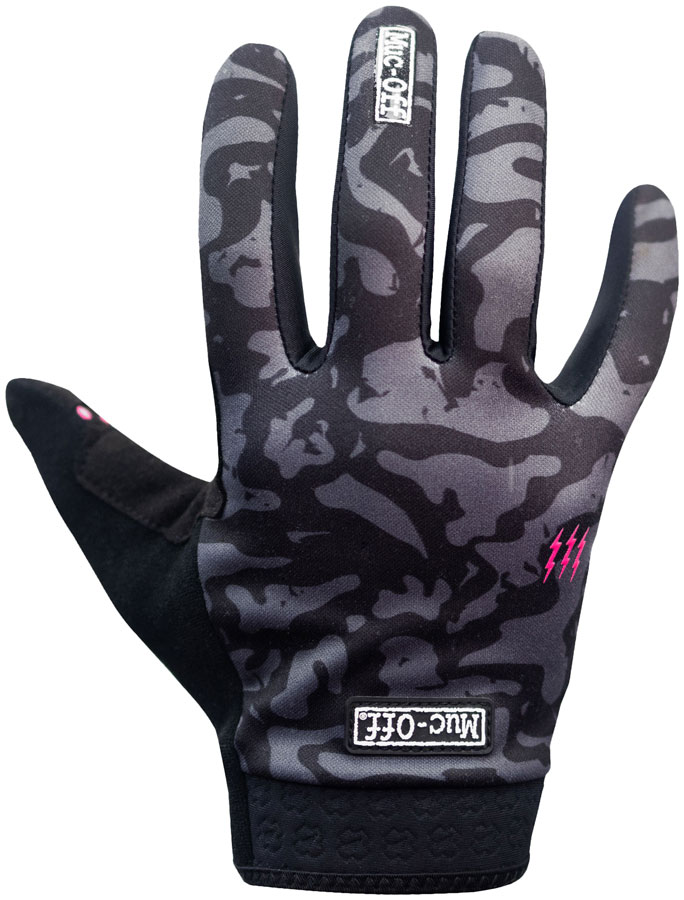Muc-Off Rider Gloves - Gray Camo, Xlarge