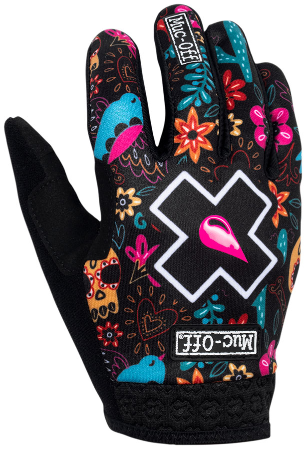Muc-Off Youth Gloves - Shred Hot Chili Pepper, Youth Medium