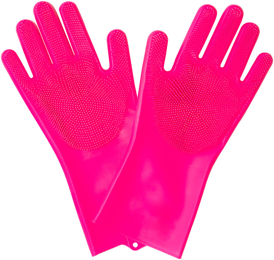 Muc-Off Deep Scrubber Cleaning Glove - Silicone, Dishwasher Safe, Large