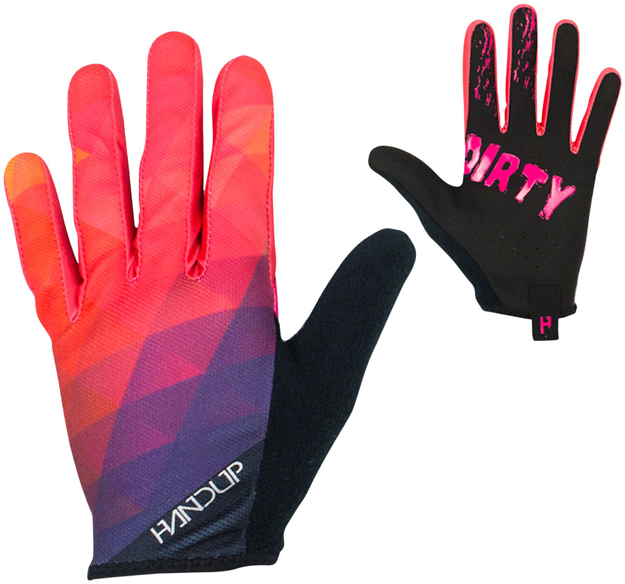 Handup Most Days Glove - Pink Prizm, Full Finger, X-Small