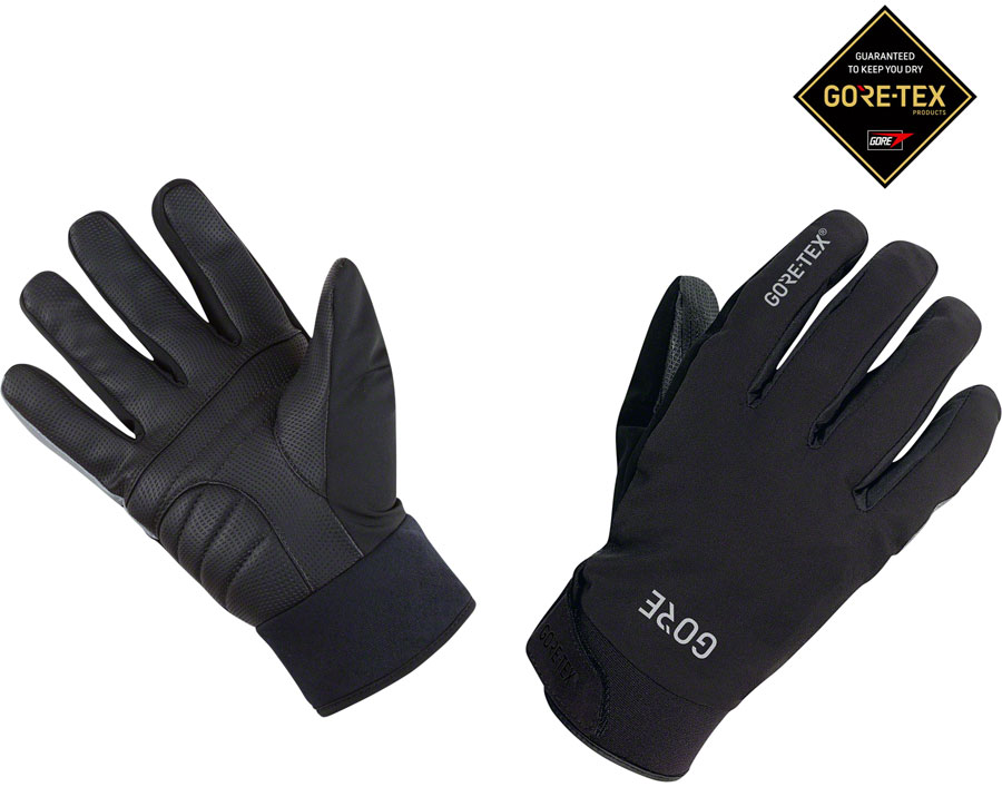 Gorewear C5 Gore Tex Gloves - Black, Full Finger, X-Small 